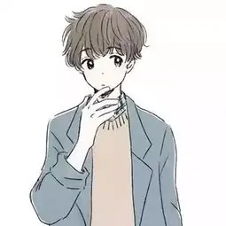 暗黑哥特风动漫男生头像 黑翼天使